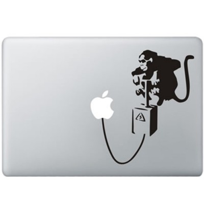 Banksy Aap MacBook Sticker
